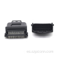 Zócalo del módulo ECU del conector automotriz de paso de 2,54 mm